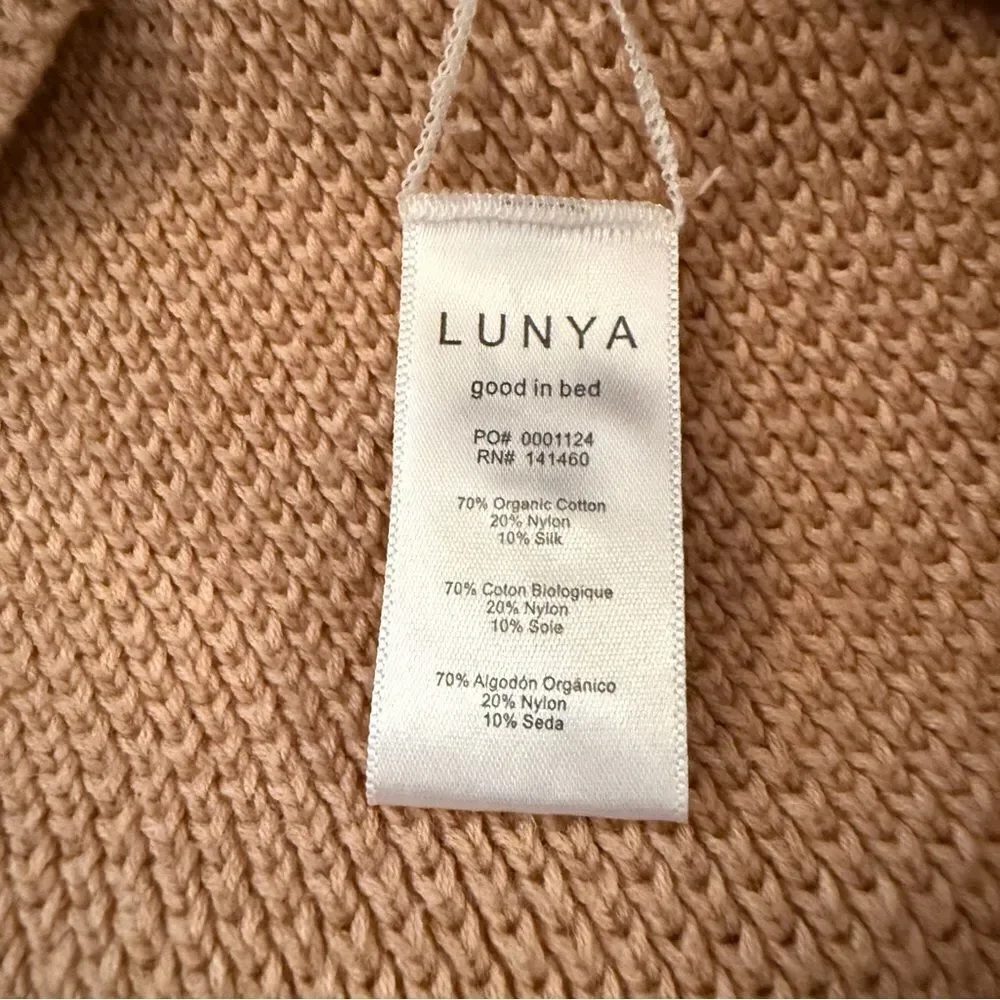 Lunya Cozy Cotton Silk Pocket Henley